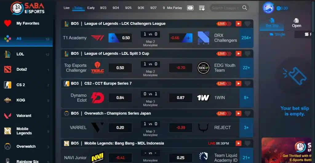 เลือกรูปแบบการเดิมพัน